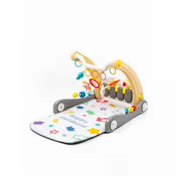 Развивающий коврик AmaroBaby Каталка-ходунки Play Way 2 в 1