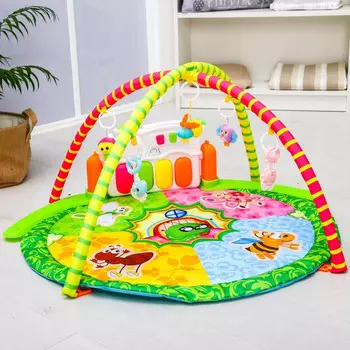 Развивающий коврик Сималенд Сказочные малыши с пианино 85х85х0,5 см