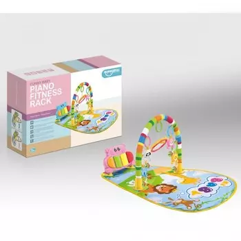 Развивающий коврик Ути Пути музыкальный коврик с дугой 40 см 72406