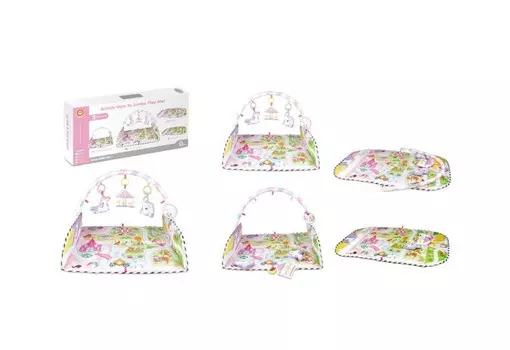 Развивающий коврик Without с 3-мя подвесками