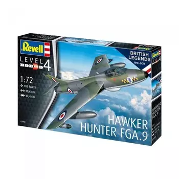 Revell 100 лет RAF Хокер Хантер
