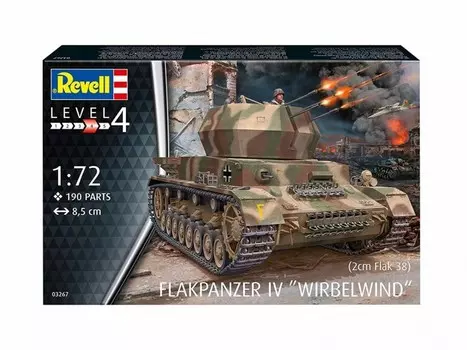 Revell Германская зенитная самоходная установка Wirbelwind