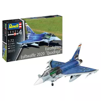 Revell Истребитель Eurofighter Luftwaffe 2020 Quadriga
