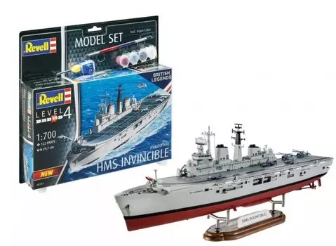 Revell Набор со сборной моделью Линейный крейсер HMS Инвинсибл