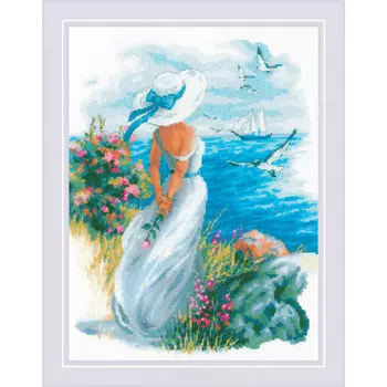 Riolis Набор для вышивания Сотвори сама Анжелика 40х30 см