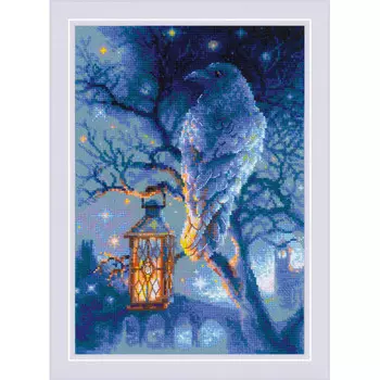 Riolis Набор для вышивания Сотвори сама Мудрый ворон 30х21 см