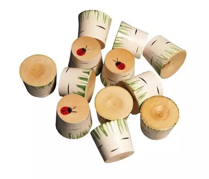 RNToys Счетный материал Пенечки 12 шт.