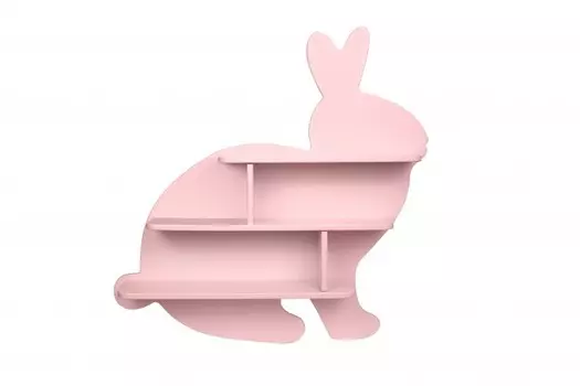 Rodent kids Полка настенная Заяц