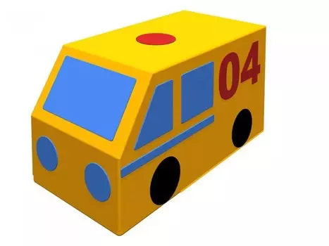 Romana Контурная игрушка Фургон Газовая служба