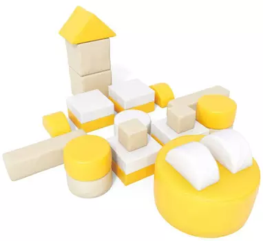 Romana Мягкие игровые блоки Космолет