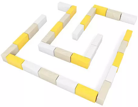 Romana Мягкие игровые блоки Лабиринт (мини)