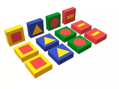 Romana Мягкий модуль Обучающие фигуры