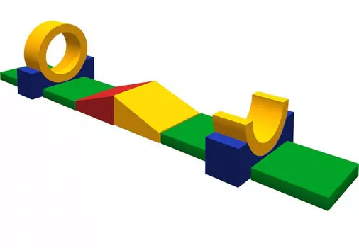 Romana Мягкий спортивный модуль Тропинка