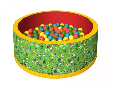 Romana Сухой бассейн Веселая поляна + 300 шариков