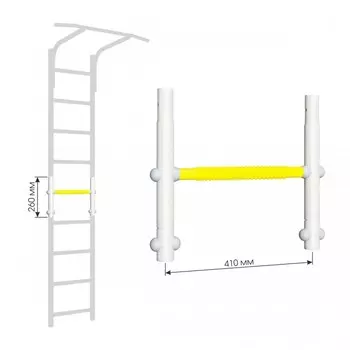 Romana Вставка для увеличения высоты ДСКМ Dop8 410 мм