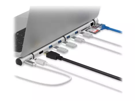 Rombica Док-станция Type-C Dock, USB 3.0 x 4