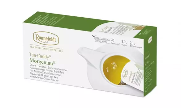 Ronnefeldt Чай ароматизированный зеленый Tea Caddy Morgentau 20 пак.