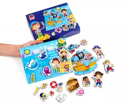 Roter Kafer Игра магнитная Пираты