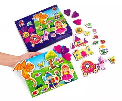 Roter Kafer Игра магнитная Принцесса и рыцарь