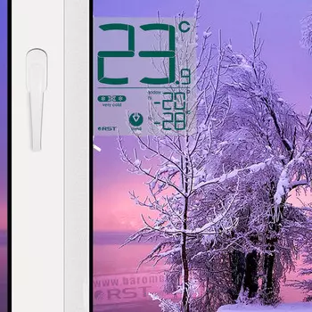 RST Цифровой оконный термометр на липучке