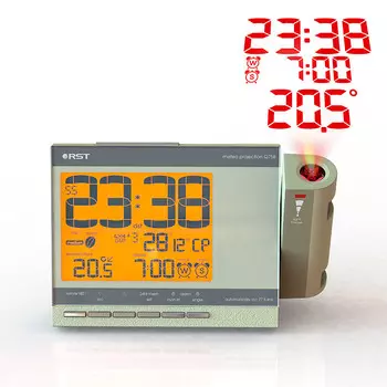 RST Проекционные часы-будильник