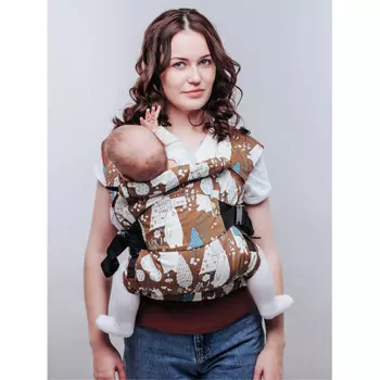 Рюкзак-кенгуру Я рядом Эргорюкзак Медвежата