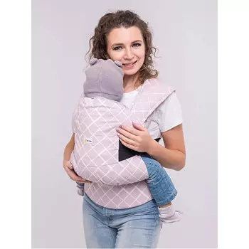 Рюкзак-кенгуру Я рядом Удобный Квадратики