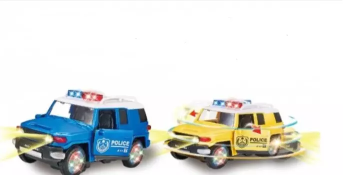 Russia Машина на батарейках свет+звук 1188