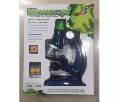Russia Микроскоп на батарейках со светом