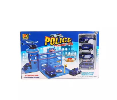 Russia Набор игровой полицейский участок 1612