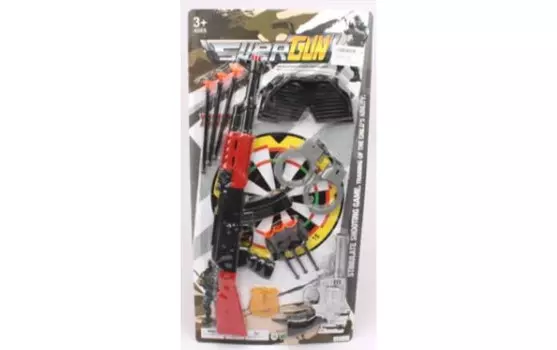 Russia Набор Полиция автомат + пистолет + присоски