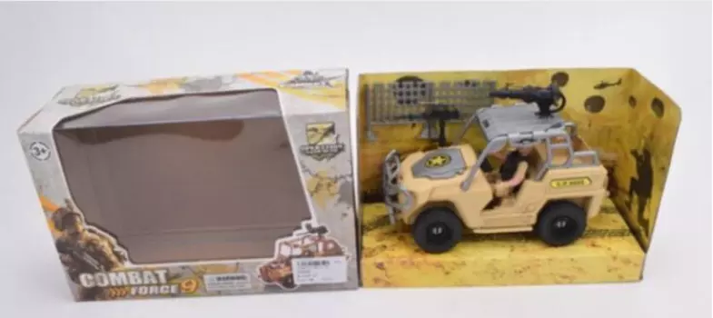 Russia Набор военный джип+фигурка ABC11-24