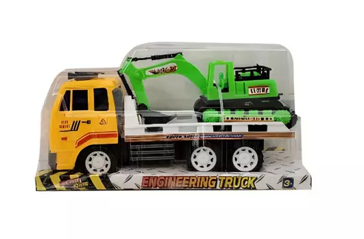 Russia Трейлер с экскаватором N022-H11082