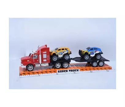 Russia Трейлер с двумя машинками 2010A111