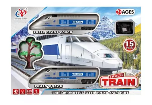 Russia Железная дорога свет + звук JHX8809