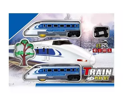 Russia Железная дорога свет + звук JHX9907