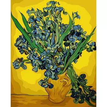 Русская живопись Набор для творчества Рисование по номерам Ирисы. Ван Гог 40х50