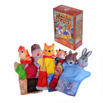 Русский стиль Кукольный Театр Зайкина избушка