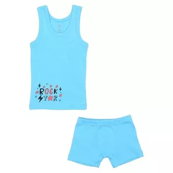 RuZkids Комплект для мальчика (майка, боксеры) Рок звезда