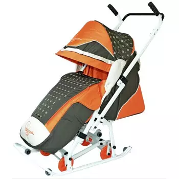 Санки-коляска R-Toys Скользяшки Мозаика