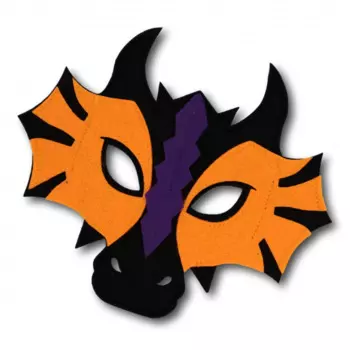 Санта Лючия Маска Хэллоуин Дракон