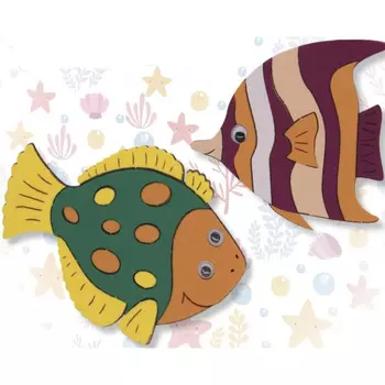 Санта Лючия Набор для творчества Магнитики Рыбы