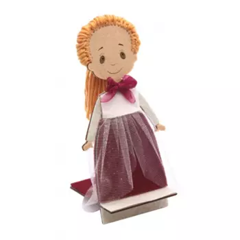 Санта Лючия Набор для творчества Подставка под телефон Кукла Злата