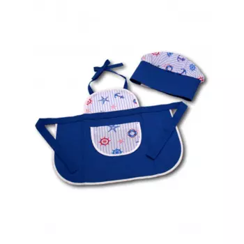 Санта Лючия Набор Поварской колпак и фартук Кок