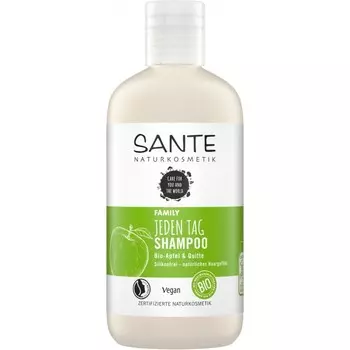 Sante Family Шампунь для ежедневного использования с био-яблоком и айвой