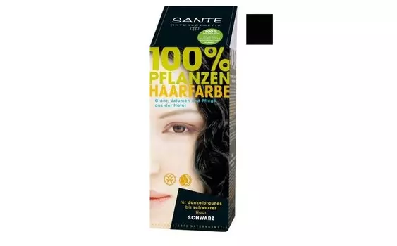 Sante Растительная краска для волос Черный