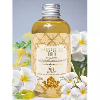 Saules Fabrika Массажное масло Золото Парфюмированное