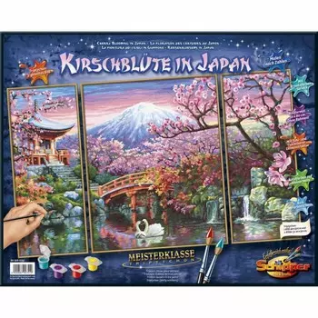 Schipper Триптих Цветущая вишня