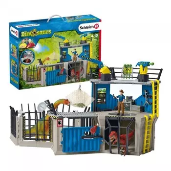 Schleich Большая исследовательская станция динозавров
