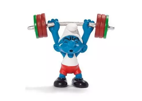 Schleich Фигурка Гном Штангист